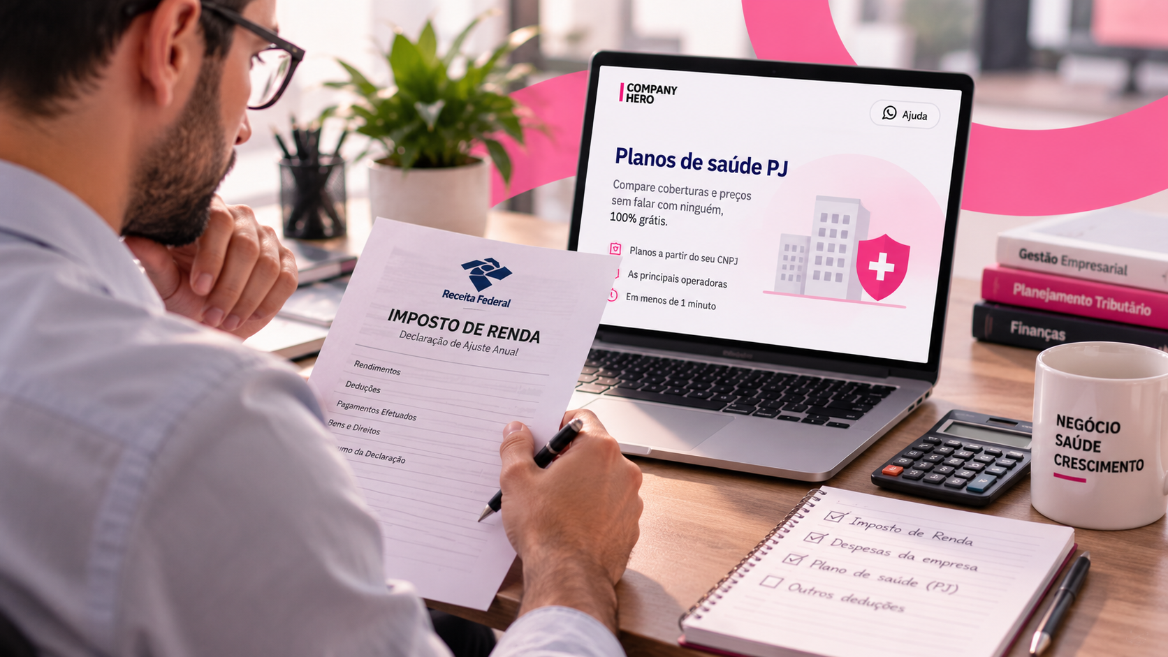 plano de saúde pago pela empresa imposto de renda